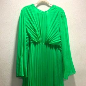 ASOS green dress maxi